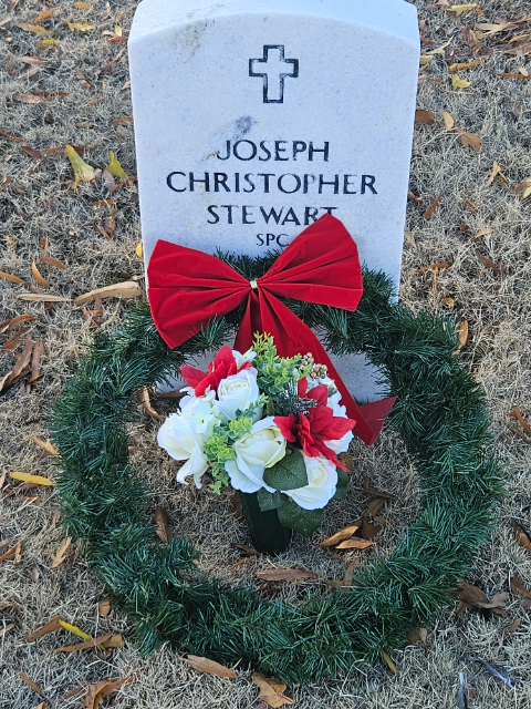 Flower delivery for Joseph Christopher Stewart