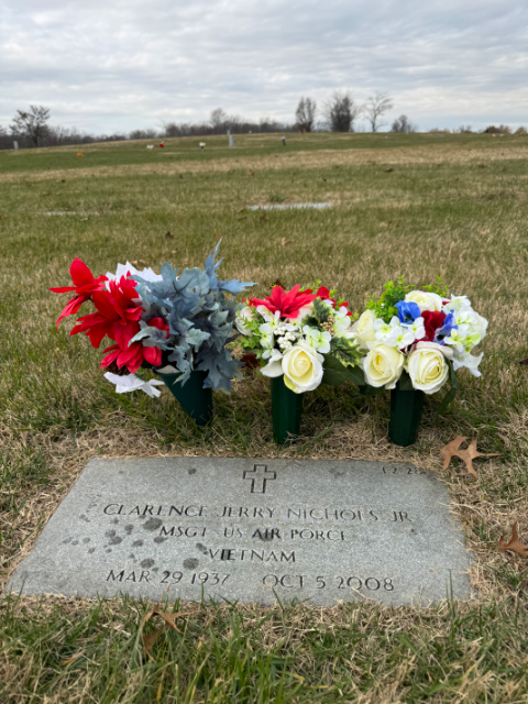 Flower delivery for Clarence Jerry Nichols