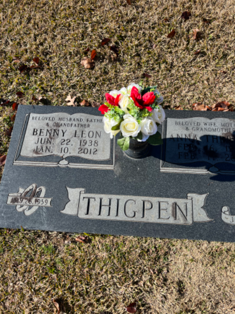 Flower delivery for Ben Thigpen