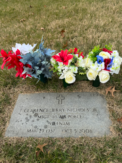 Flower delivery for Clarence Jerry Nichols