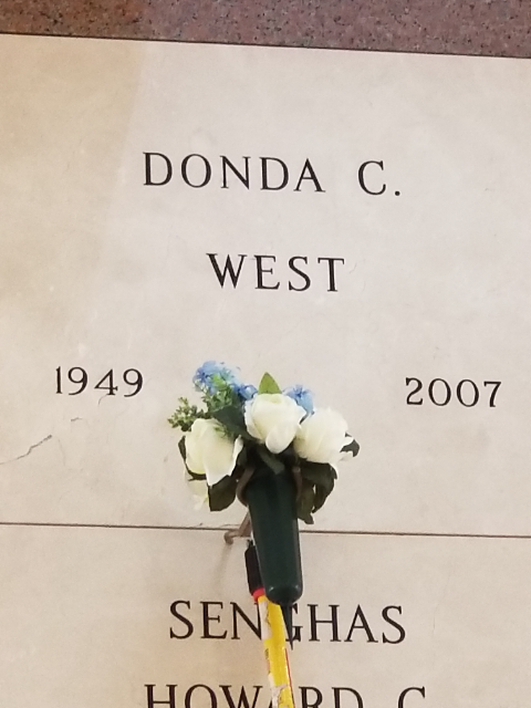 Flower delivery for Donda C. West