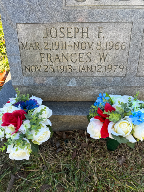 Flower delivery for Joseph Francis Ondrick