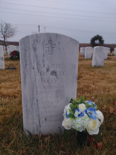 Flower delivery for Marie Therese May