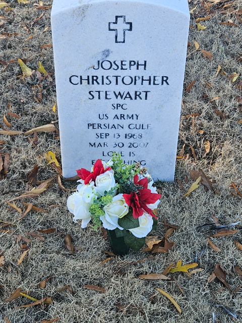 Flower delivery for Joseph Christopher Stewart