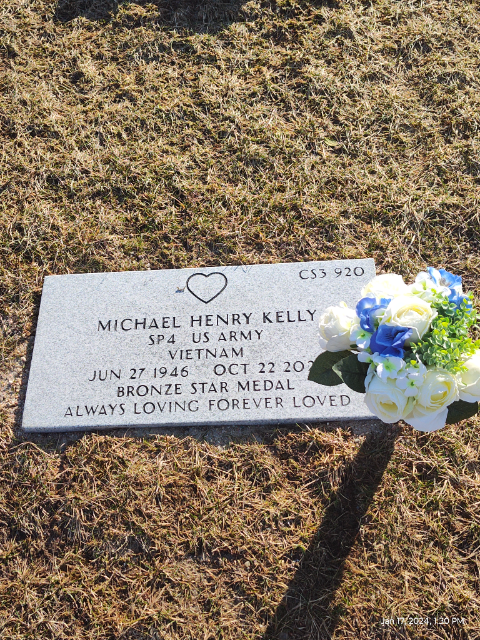 Flower delivery for Michael Henry Kelly