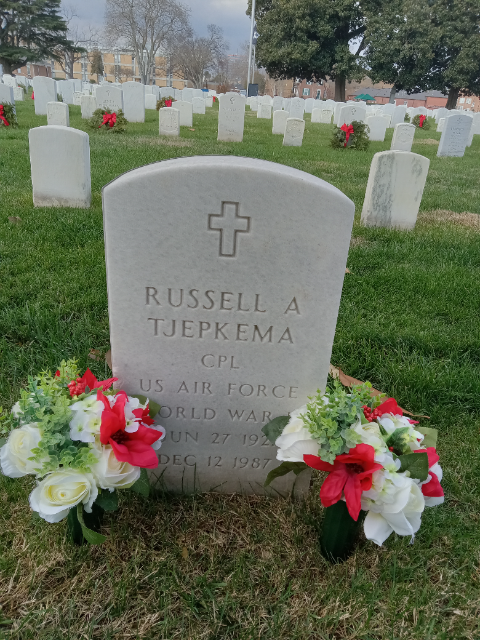 Flower delivery for Russell A. Tjepkema