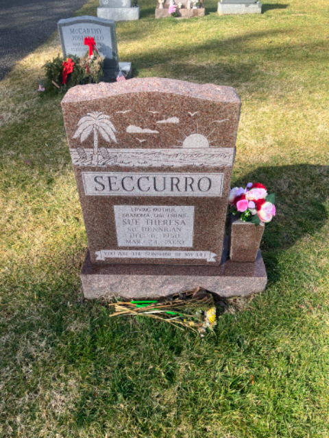 Flower delivery for Sue Seccurro