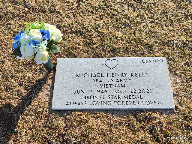 Flower delivery for Michael Henry Kelly