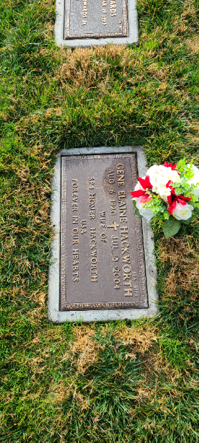 Flower delivery for Gene Elaine Hackworth