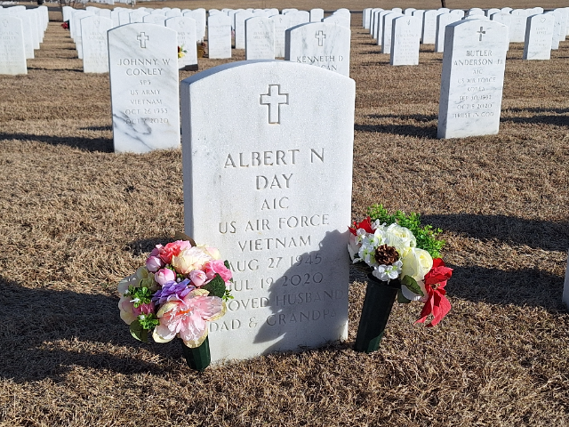Flower delivery for Albert Newell Day