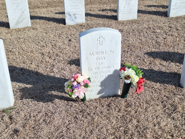 Flower delivery for Albert Newell Day