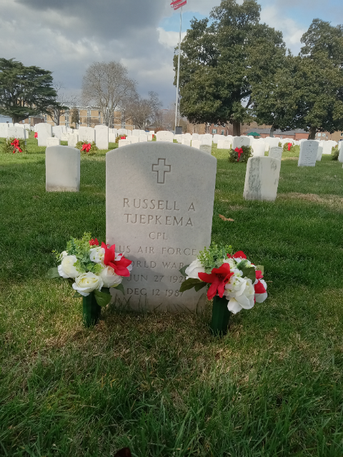 Flower delivery for Russell A. Tjepkema