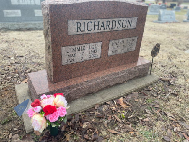 Flower delivery for Jimmie Lou Richardson
