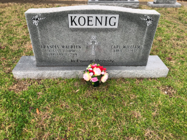 Flower delivery for Frances Maureen Koenig