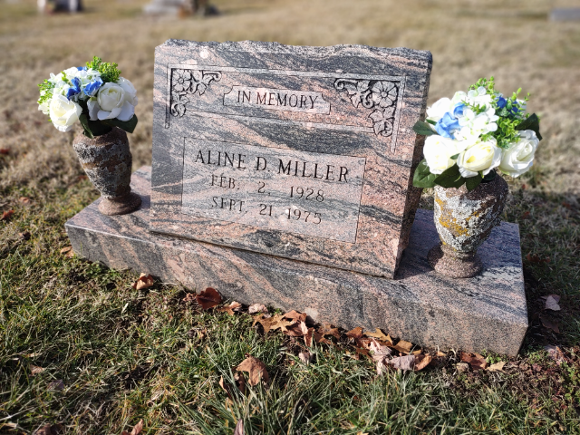 Flower delivery for Aline Miller