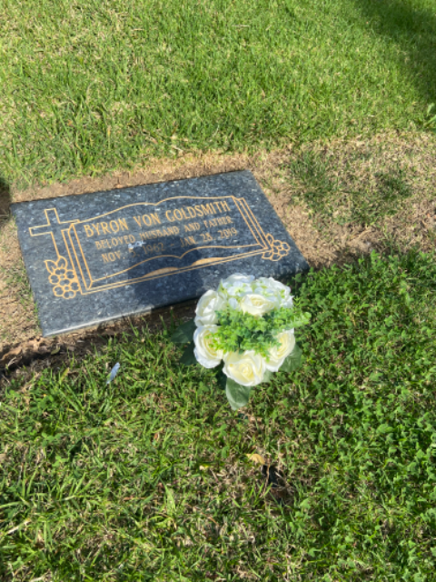 Flower delivery for Byron Von Goldsmith