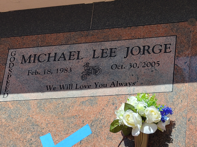 Flower delivery for Michael Lee George