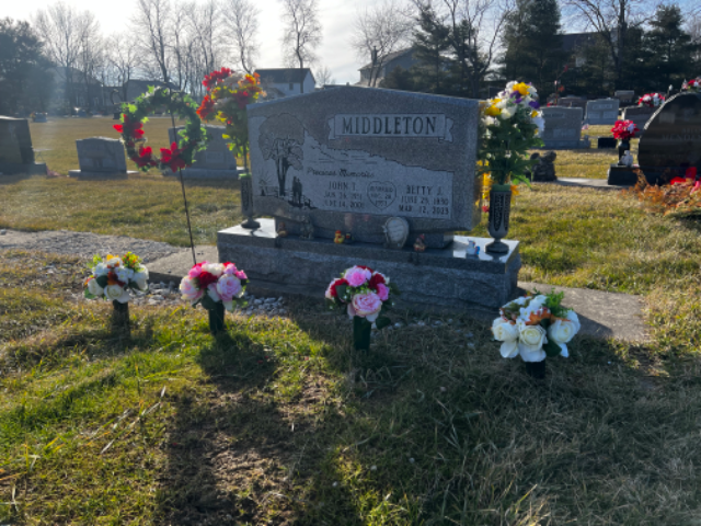 Flower delivery for Betty Jo Middleton