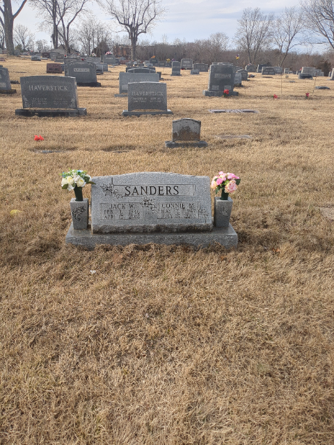 Flower delivery for Jack Wayne Sanders