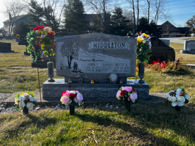 Flower delivery for Betty Jo Middleton