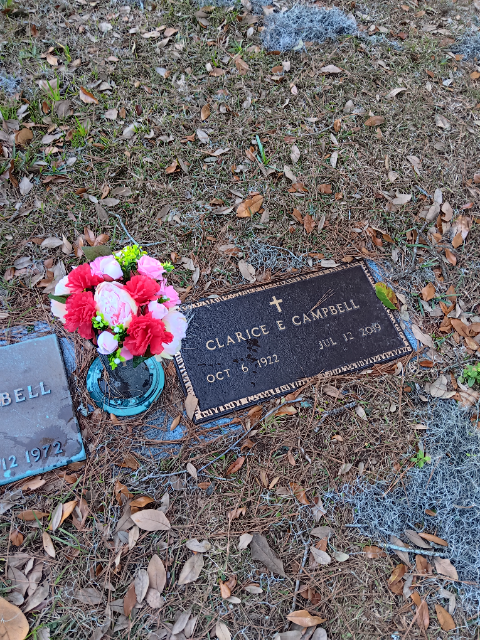 Flower delivery for Clarice Ellen Gibson Campbell
