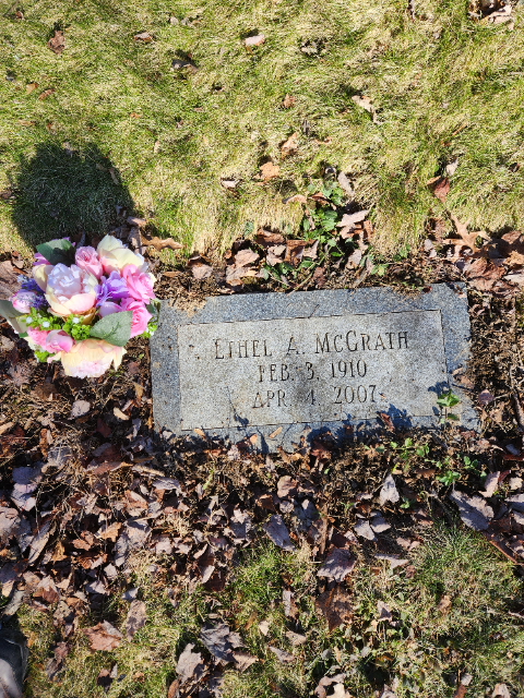 Flower delivery for Ethel Anna Elizabeth McGrath
