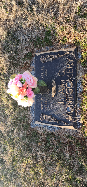 Flower delivery for Mary JoAnn Montgomery