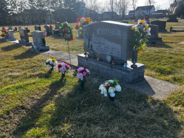 Flower delivery for Betty Jo Middleton