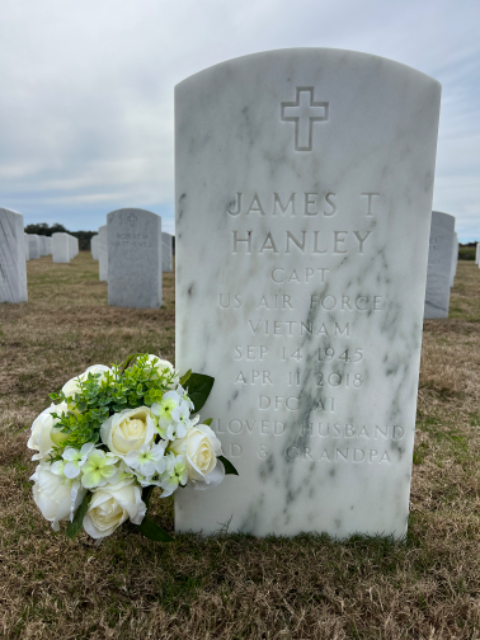 Flower delivery for James T Hanley
