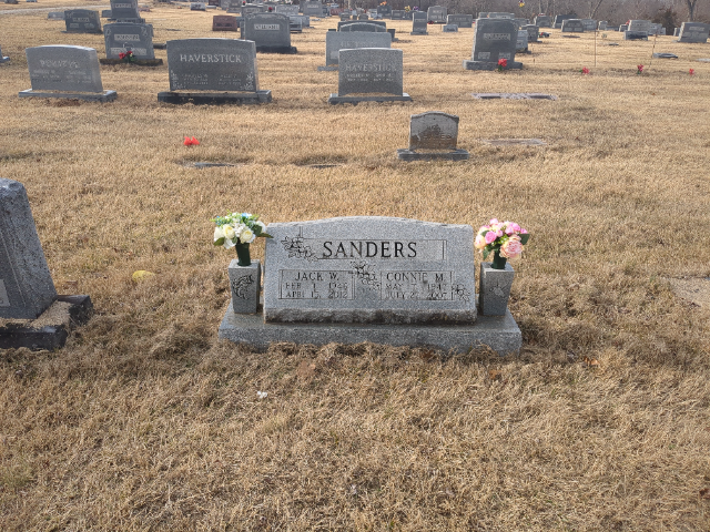 Flower delivery for Jack Wayne Sanders