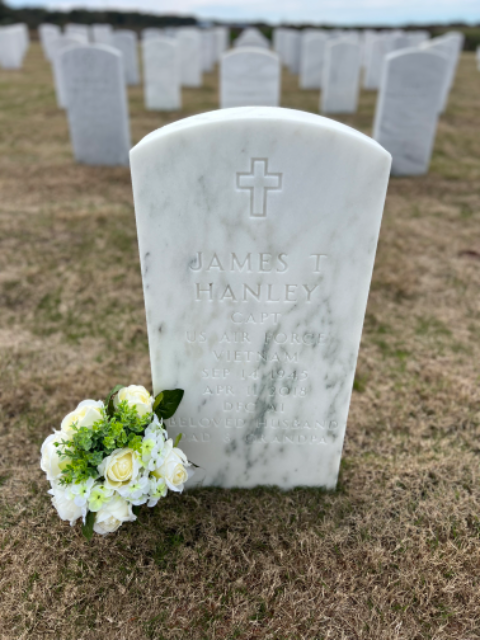 Flower delivery for James T Hanley