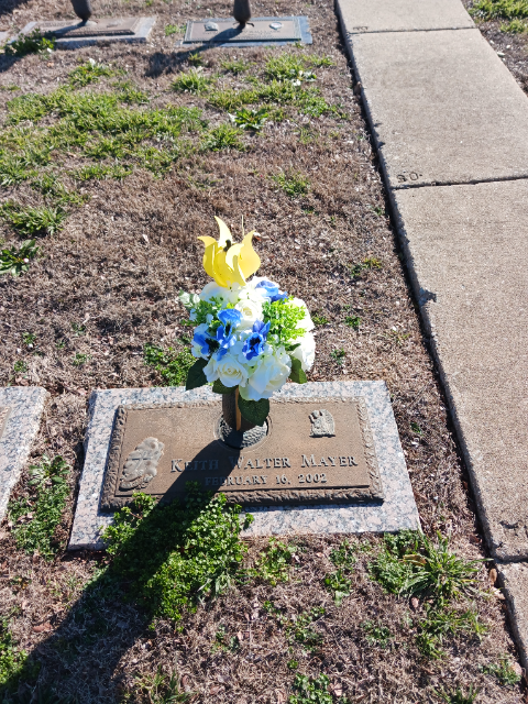 Flower delivery for Keith Walter Mayer