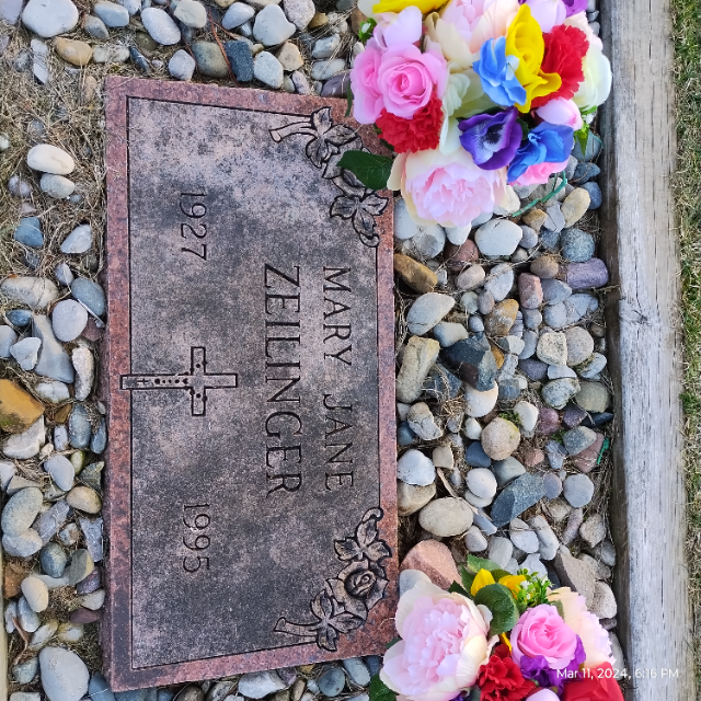 Flower delivery for Mary Jane Zeilinger