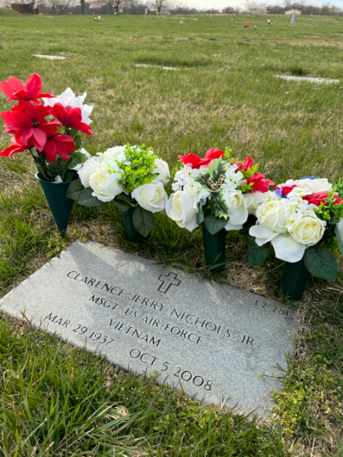 Flower delivery for Clarence Jerry Nichols