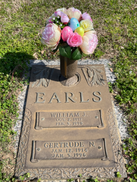 Flower delivery for William J Earls