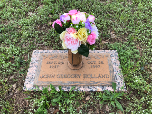 Flower delivery for John Gregory Holland
