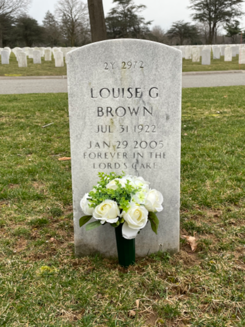 Flower delivery for Louise G Brown