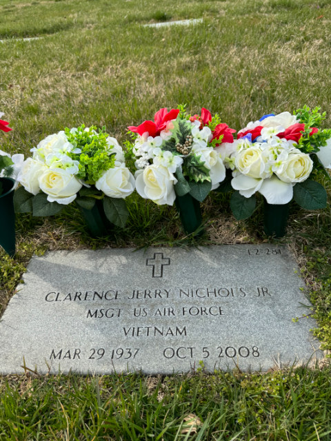 Flower delivery for Clarence Jerry Nichols
