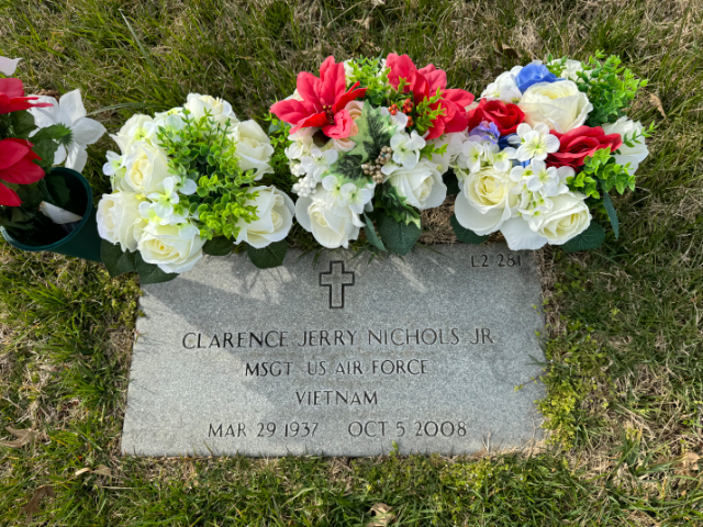 Flower delivery for Clarence Jerry Nichols