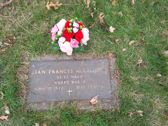 Flower delivery for Jean Lloyd McCulloch