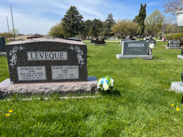 Flower delivery for Barbara Ann LeVeque