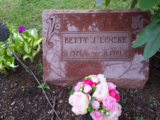 Flower delivery for Betty J Locke