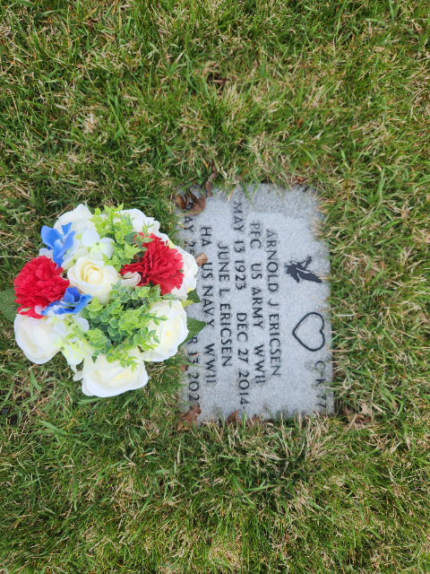 Flower delivery for June L. Ericsen