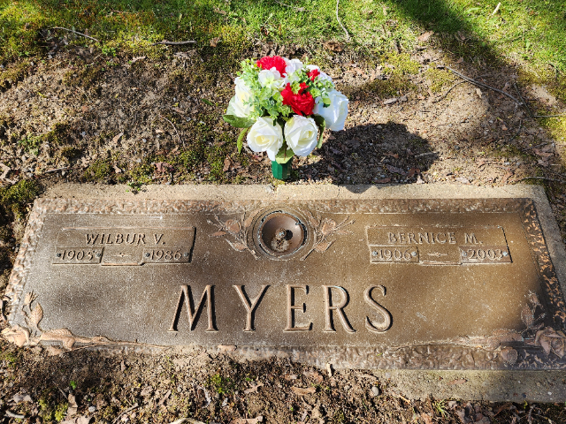 Flower delivery for Bernice M. Myers