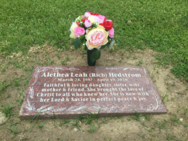 Flower delivery for Alethea Leah Hedstrom