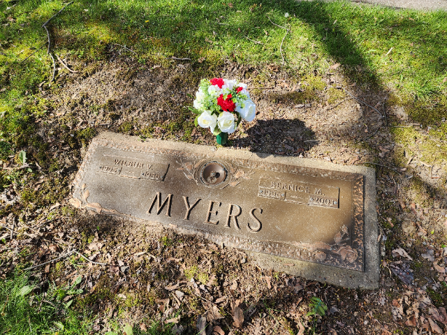 Flower delivery for Bernice M. Myers