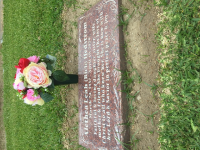 Flower delivery for Alethea Leah Hedstrom