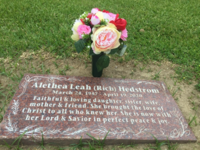 Flower delivery for Alethea Leah Hedstrom