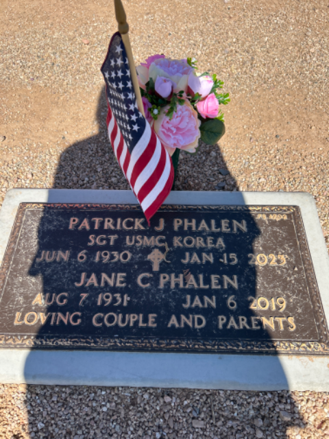 Flower delivery for Patrick James Phalen