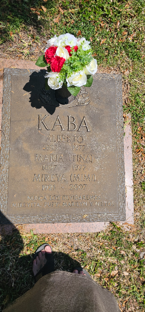 Flower delivery for Alberto Kaba